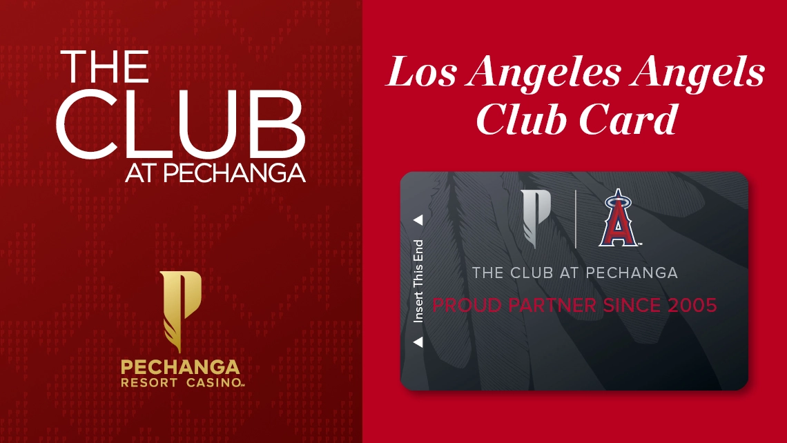 Los Angeles Angels Sponsorship Card