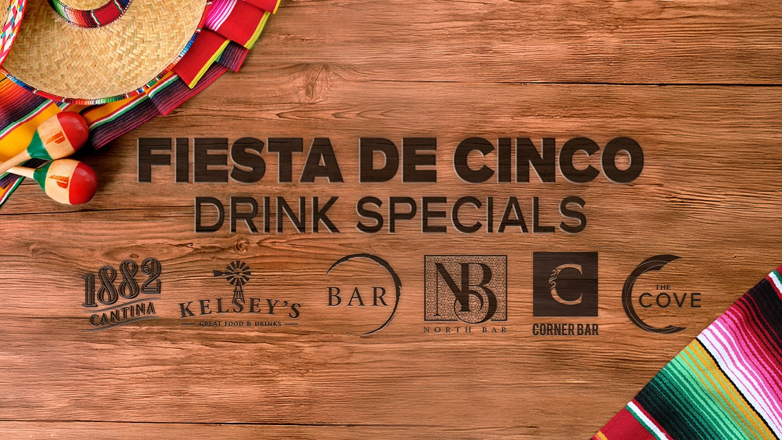 Fiesta De Cinco Drink Specials