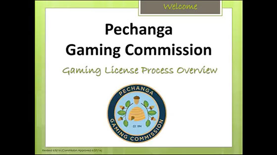 Pechanga Licensing Requirements
