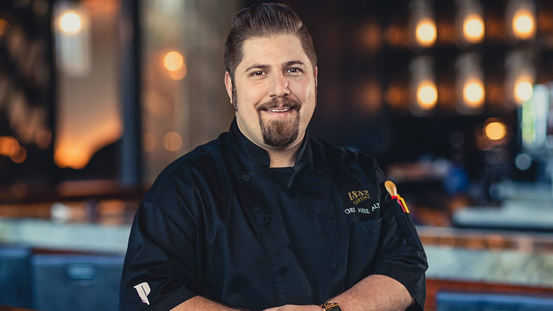 Chef Andre Alto - 1882 Cantina