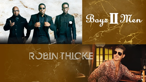 Boyz II Men with Robin Thicke