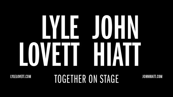 Lyle Lovett & John Hiatt Together on Stage